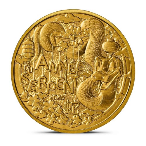 Euro jahr der schlange - 1/4,