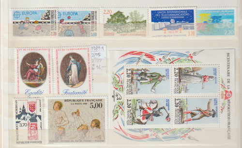 Frankreich posten aus - posten, 1989
