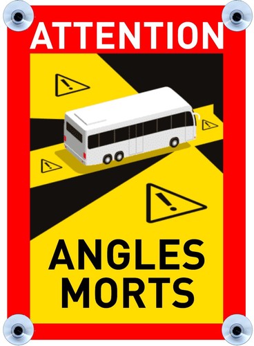 Toter winkel schild frankreich - toter,