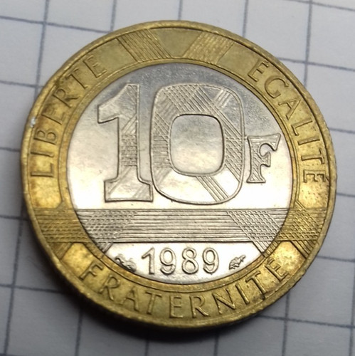 Frankreich francs 1989 - 1989,