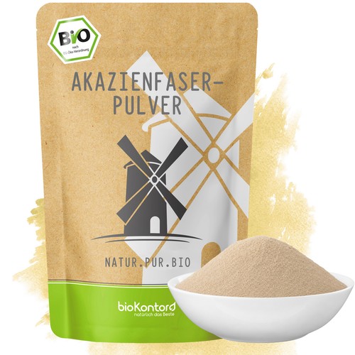 Bio akazienfaser pulver 1000 - pulver,