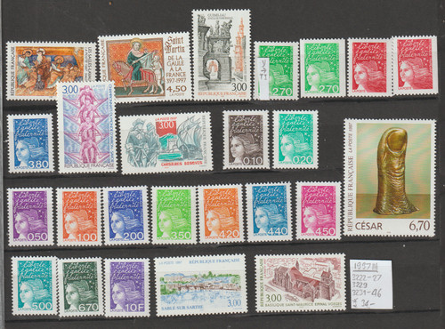 Frankreich posten aus 1997 - frankreich,