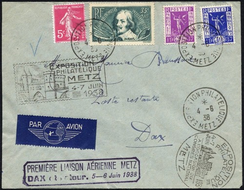 Frankreich 328 brief - frankreich, 328/9