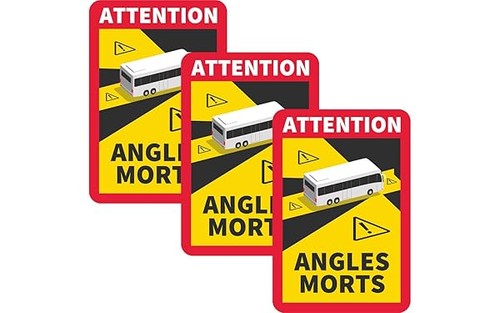 Angles morts aufkleber - angles,