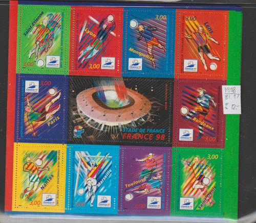 Frankreich block - block, 17