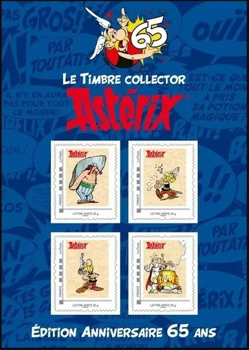 Briefmarken jahre asterix - briefmarken, 65