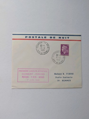Frankreich beleg luftpost - beleg,