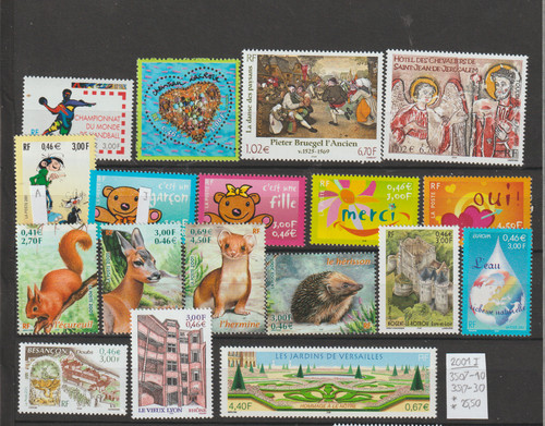Frankreich posten aus - aus, 2001