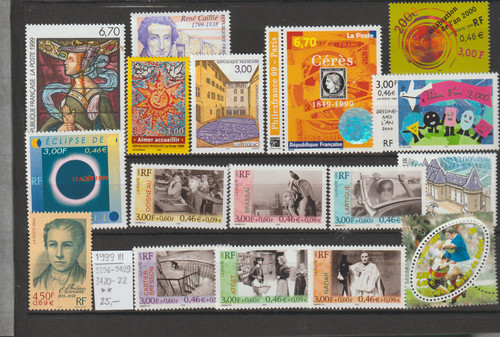 Frankreich posten aus 1999 - posten,