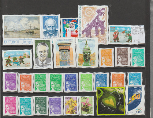 Frankreich posten aus 2001 - posten,