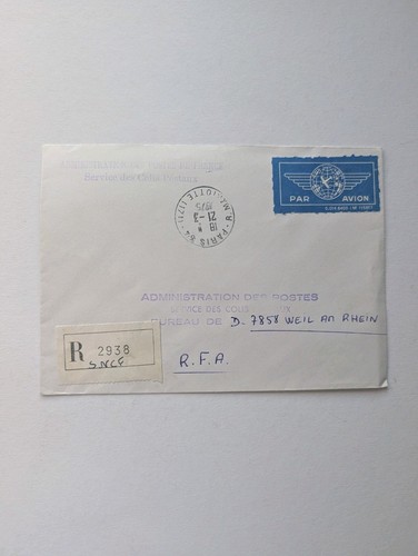 Frankreich beleg luftpost - beleg,