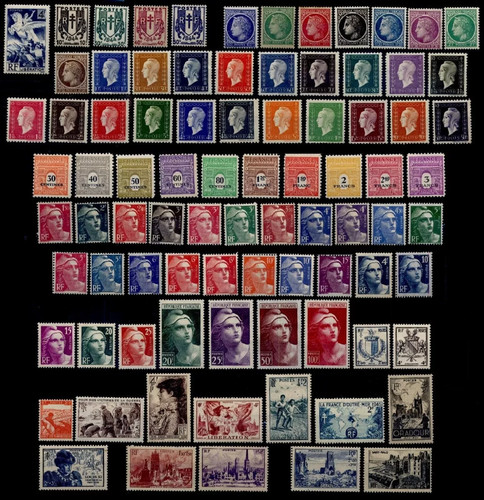Frankreich 1945 mnh - 1945, **