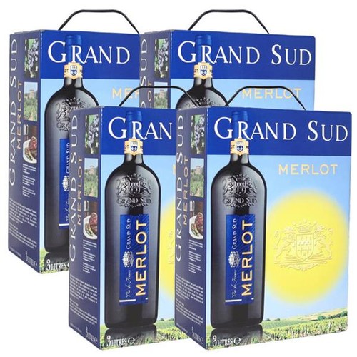 Grand sud merlot 3 0l - grand,