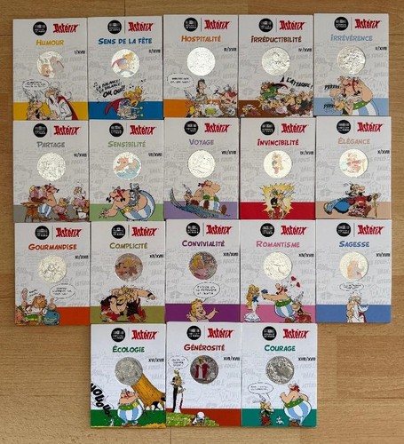 Münzen asterix - 10,