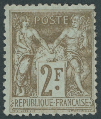 Frankreich 1900 braun - fr.,