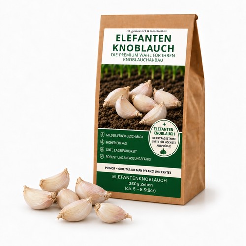 250g elefantenknoblauch zum - elefantenknoblauch,