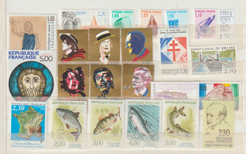 Frankreich posten aus 1990 - frankreich,