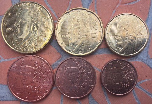 Frankreich umlaufmünze set - frankreich,